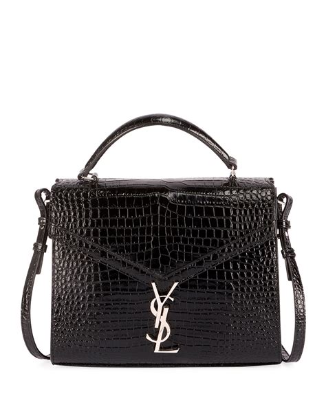 ysl cassandre bag size|YSL black crocodile bag.